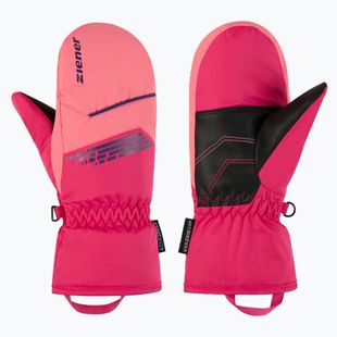 Vaikiškos slidinėjimo pirštinės ZIENER Lavivo-Z AS Mitten pop pink