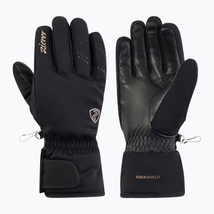 Moteriškos slidinėjimo pirštinės Ziener Kehnia-Z Aquashield PR Glove black/rose metallic