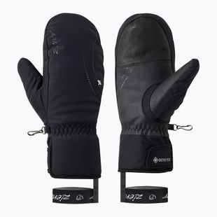 Moteriškos slidinėjimo pirštinės ZIENER Kjely-Z GTX Gore Plus Warm Mitten black