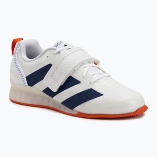 Sunkiosios atletikos batai adidas Adipower Weightlifting III Footwear white/dark blue/royal blue