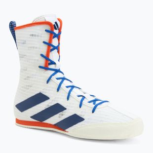 Bokso bateliai adidas Box Hog 4 white/navy
