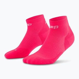 Moteriškos kompresinės kojinės CEP Run Low Cut 5.0 pink