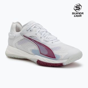 Moteriški batai PUMA Accelerate NITRO SQD 4 puma white/berry/lilaccrush/hautetropic/heatfire
