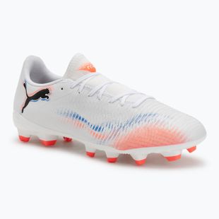 Vyriški futbolo bateliai PUMA Future 8 Play FG/AG puma white/puma black/glowing red