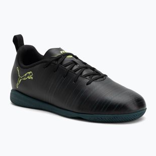 Vaikiški futbolo bateliai PUMA Future 8 Play It Jr puma black/fizzy light/green terrain