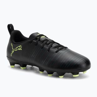 Vaikiški futbolo bateliai PUMA Future 8 Play FG/AG Jr puma black/fizzy light/green terrain