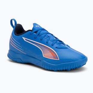 Vaikiški futbolo batai PUMA Ultra 6 Play TT Jr ultra blue/puma white/glowing red