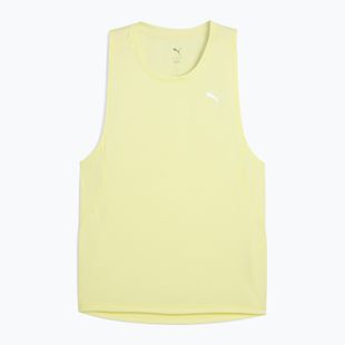 Vyriški bėgimo marškinėliai PUMA Velocity Tank Poly gold moon