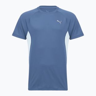 Vyriški bėgimo marškinėliai PUMA Run Velocity Tee Poly dark indigo
