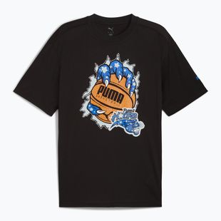 Vyriški krepšinio marškinėliai PUMA Hoopaverse Tee 3 puma black