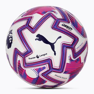 PUMA Orbita Ultimate PL Brilliance futbolo puma balta/daugiaspalvė dydis 5