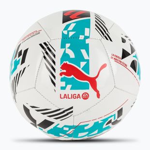 Piłka do mini piłki nożnej PUMA Orbita Laliga 1 Mini puma white/multicolor dydis 1