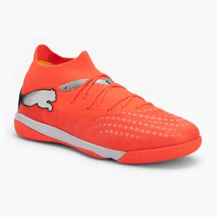Futbolo bateliai PUMA Future 9 Match IT glowing red/puma white/puma black/puma silver