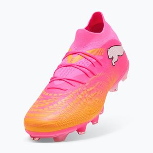 Futbolo batai PUMA Future 9 Match FG/AG poison pink/puma white/sun stream/bright aqua/puma black