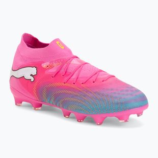 Vaikiški futbolo batai PUMA Future 9 Pro FG/AG Jr poison pink/puma wht/sun stream/bright aqua/puma blk