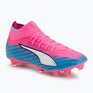 Futbolo batai PUMA Ultra 6 Match + FG/AG poison pink/puma white/sun stream/bright aqua/puma black