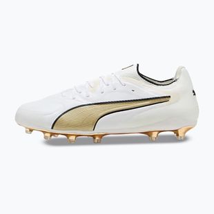 Futbolo batai PUMA King 20 Ultimate Fg/Ag puma white/metallic gold/puma black