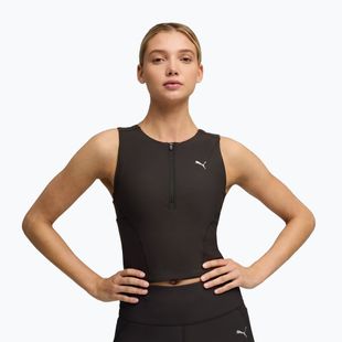 Moteriški bėgimo topas PUMA Run Lightstride Crop Top puma black