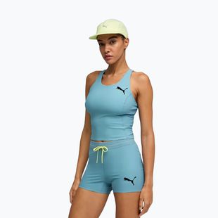 Moteriškas treniruočių topas PUMA Lightspeed Crop baltic sea blue