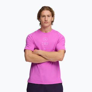 Vyriški treniruočių marškinėliai PUMA x HYROX Dryelite Training Tee rožiniai