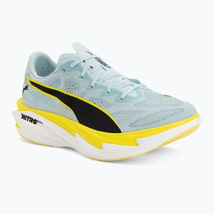 Moteriški bėgimo batai Puma Deviate Nitro Elite 4 Fresh Water/Lemon Crush/Puma Black