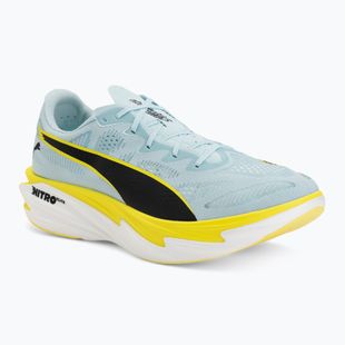 Vyriški bėgimo batai Puma Deviate Nitro Elite 4 Fresh Water/Lemon Crush/Puma Black