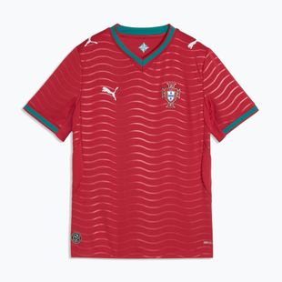 Vaikiški futbolo marškinėliai PUMA FPF Home Jersey Replica Club Jr red/green