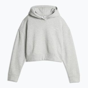 Moteriškas džemperis Puma Hyrox World Cropped Hoodie light grey