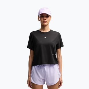 Moteriški bėgimo marškinėliai PUMA Run Brightstride Cloudspun puma black