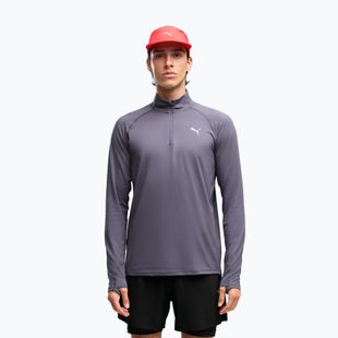 Vyriškas bėgimo džemperis PUMA Run Velocity Cloudspun 1/4 Zip inky depths