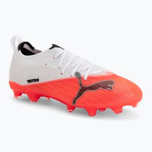 Vaikiški futbolo bateliai Puma Ultra Nitro 7 Ultimate FG/AG Jr ultra red/puma black/puma white