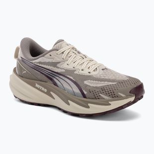 Moteriški bėgimo batai Puma Velocity NITRO Trail silver fog/ruby