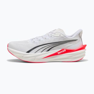 Vyriški bėgimo batai PUMA Deviate Nitro 4 puma white/ultra red