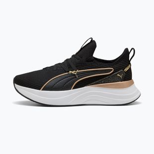 Moteriški batai PUMA Softride Sabrina Polished Chrome puma black/puma white/puma gold