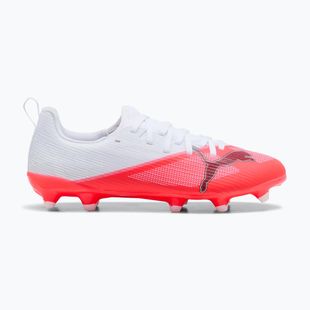 Vaikiški futbolo bateliai PUMA Ultra 7 Match FG/AG Jr ultra red/puma black/puma white