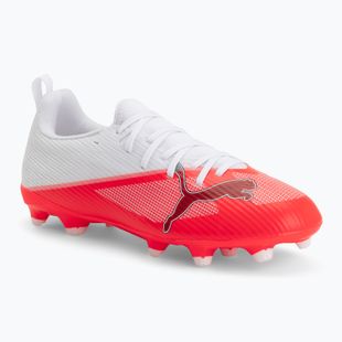 Vaikiški futbolo bateliai PUMA Ultra 7 Match FG/AG Jr ultra red/puma black/puma white