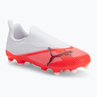 Vaikiški futbolo bateliai PUMA Ultra 7 Match LL FG/AG Jr ultra red/puma black/puma white