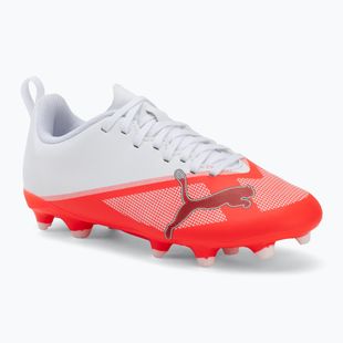 Vaikiški futbolo bateliai Puma Ultra 7 Play FG/AG Jr Ultra Red/Puma Black/Puma White
