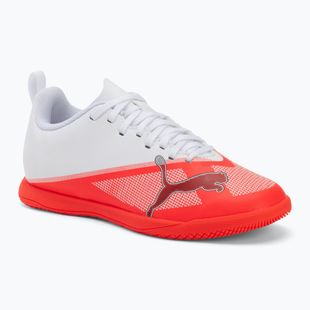 Vaikiški futbolo bateliai Puma Ultra 7 Play IT Jr Ultra Red/Puma Black/Puma White
