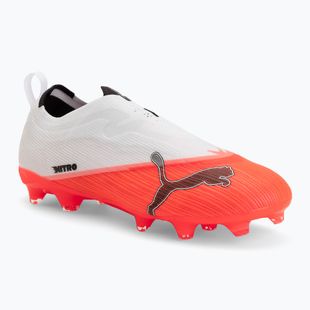 Vaikiški futbolo bateliai PUMA Ultra Nitro 7 Ultimate LL FG/AG Jr ultra red/puma black/puma white