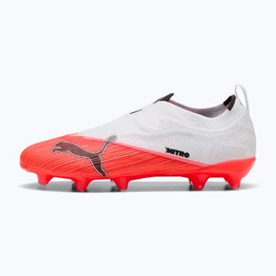 Vaikiški futbolo bateliai PUMA Ultra Nitro 7 Ultimate LL FG/AG Jr ultra red/puma black/puma white
