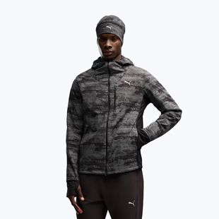 Vyriška bėgimo striukė PUMA Run Brightstride AOP Primaloft puma black