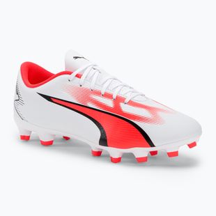 Vyriški futbolo bateliai PUMA Ultra Play FG/AG puma white/puma black/fire orchid