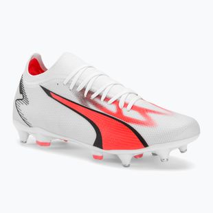 Vyriški futbolo bateliai PUMA Ultra Match MXSG puma white/puma black/fire orchid