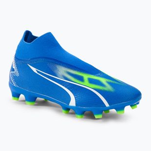 Vyriški futbolo bateliai PUMA Ultra Match+ Ll FG/AG ultra blue/puma white/pro green