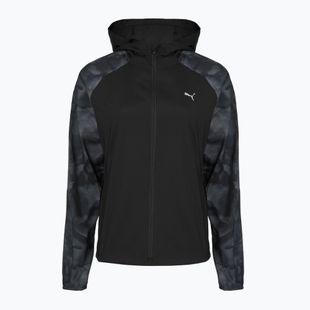 Moteriška bėgimo striukė Puma Run AOP Favorite Woven Jacket black