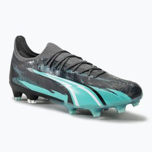 Futbolo batai PUMA Ultra Ultimate Rush FG/AG strong gray/puma white/elektro aqua