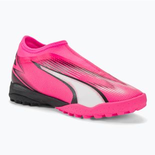 Vaikiški futbolo batai PUMA Ultra Match LL TT + Mid Jr poison pink/puma white/puma black
