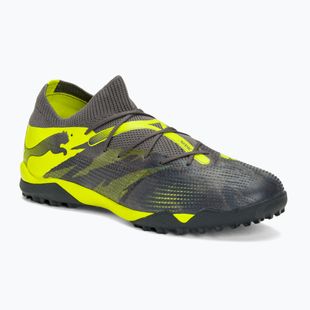 Futbolo batai PUMA Future 7 Match Rush TT strong gray/cool dark gray/electric lime