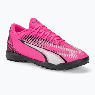 Vaikiški futbolo batai PUMA Ultra Play TT Jr poison pink/puma white/puma black